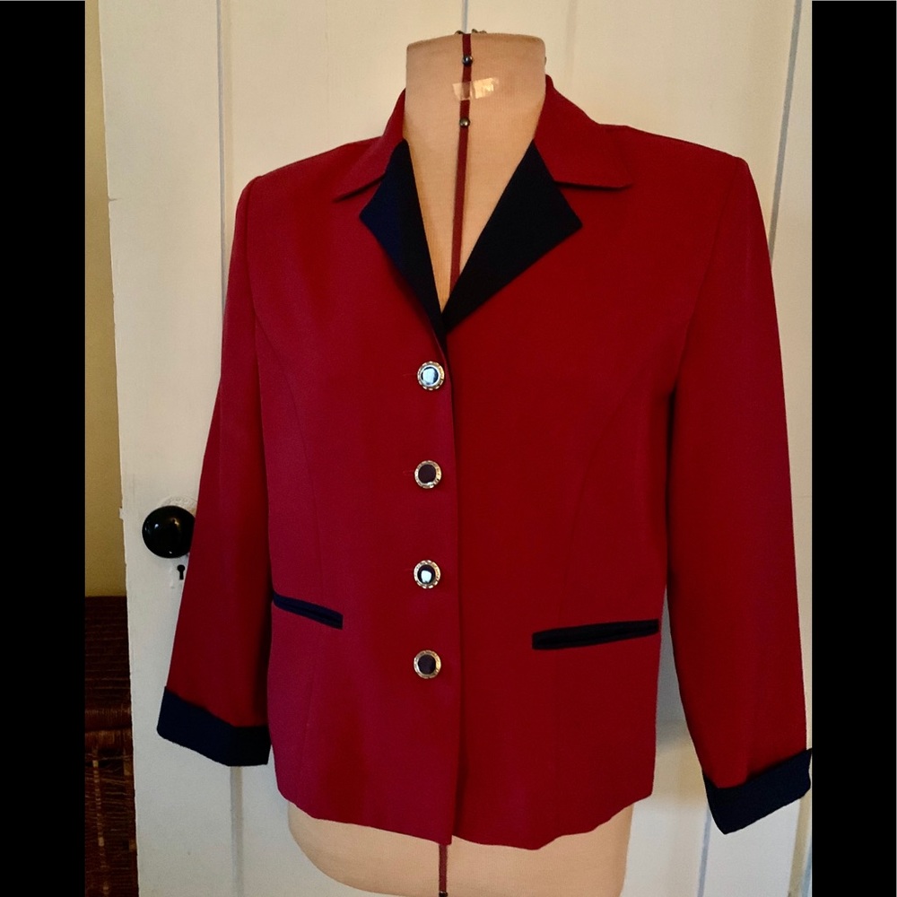 ELIZABETH WILLIAMS JACKET 10 Petite.